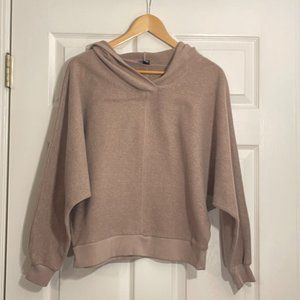 Windsor Women's Mauve Hooded Long Sleeve Sweatshirt Small